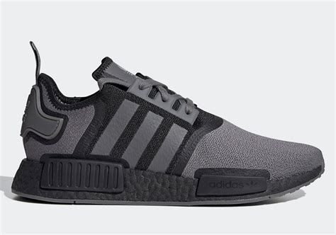 adidas nmd grey and black.